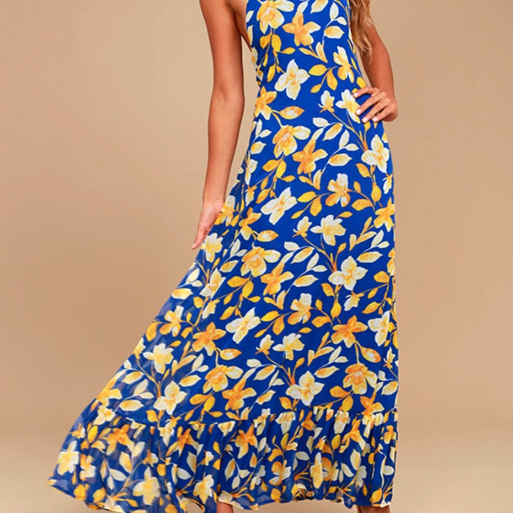 Lulus Meadow Meandering Dress